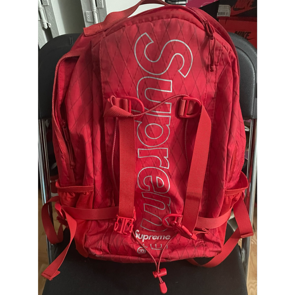 Supreme Men’s Book Bag Red